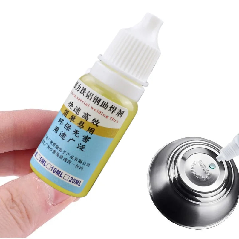 10ml No-Clean Liquid Soldering Flux | Aluminum Copper 18650 Soldering Flux QXL