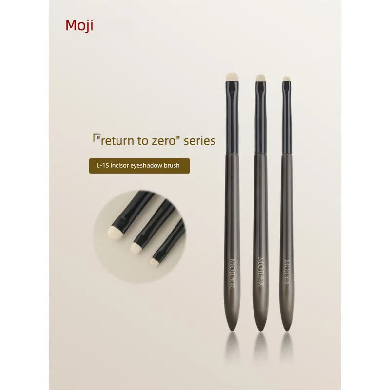 Moji L15 Flat Eyeshadow Brush | Under-Eye Detail Brush Eyeshadow Detail Brush QXL