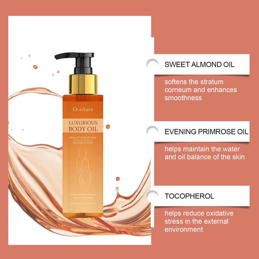 OceAura Firming & Lifting Body Oil | Deep Moisture 100ml Firming Body Oil QXL
