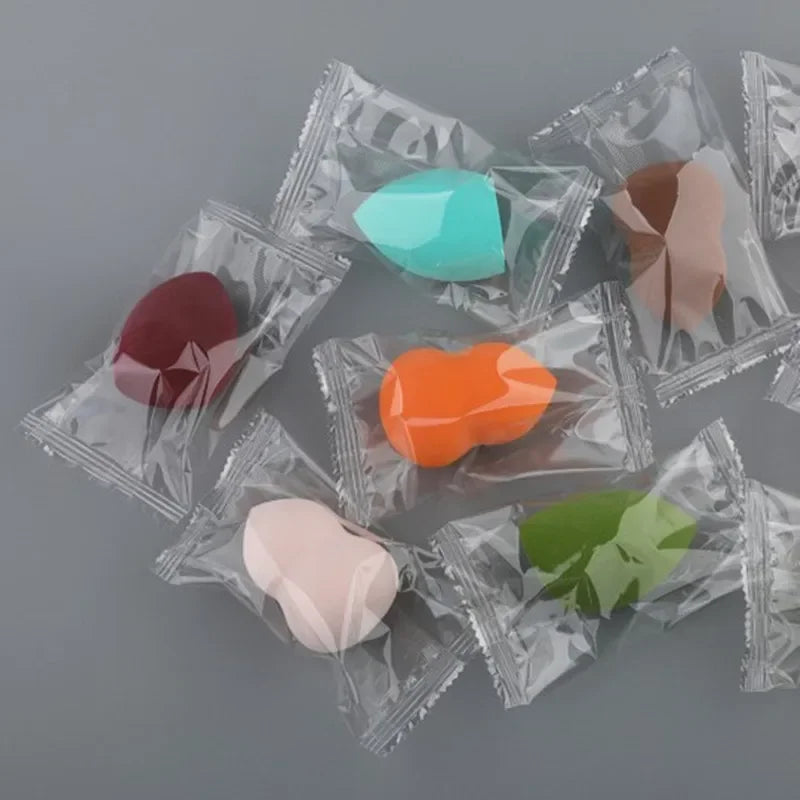 Latex-Free Egg Makeup Sponge Puff | Dry & Wet Foundation Makeup Sponge Puff QXL