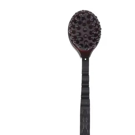 Double-Sided Massage Hammer | Wood & Silicone Body Tapper Massage Hammer QXL