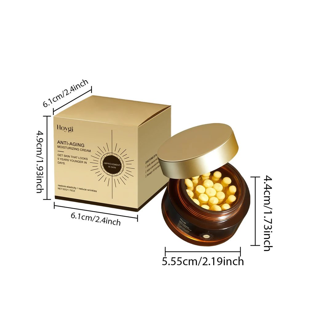 Hoygi Retinol Firming Face Cream | Collagen & Hyaluronic Acid Facial Moisturiser Cream QXL 1PCS