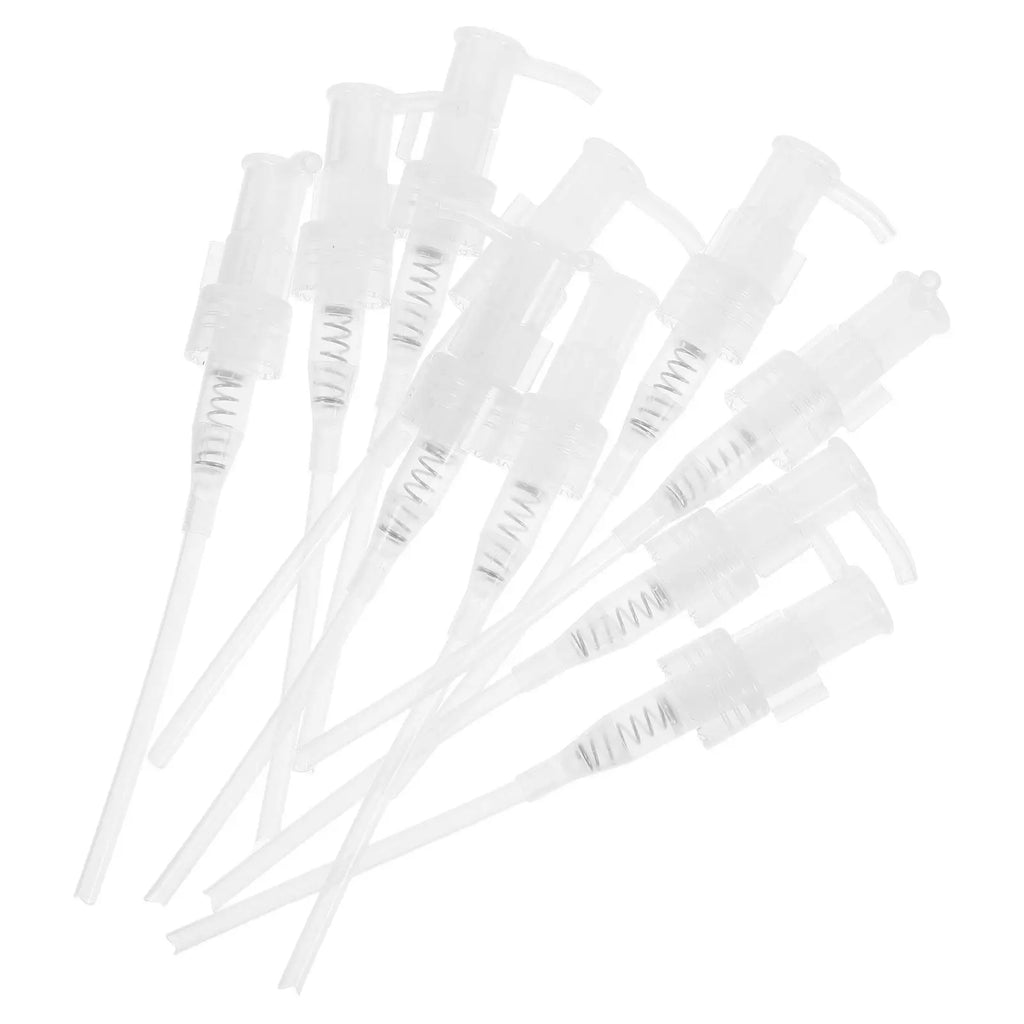 10-Pack Replacement Plastic Pump Heads for Lotion & Soap Bottles Pump Head Replacement QXL Default Title