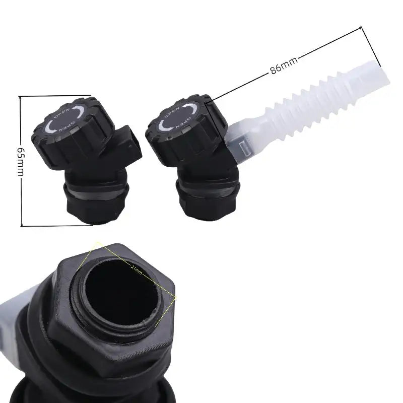 Portable Camping Water Faucet Spigot with Extension Tube Camping Water Spigot QXL