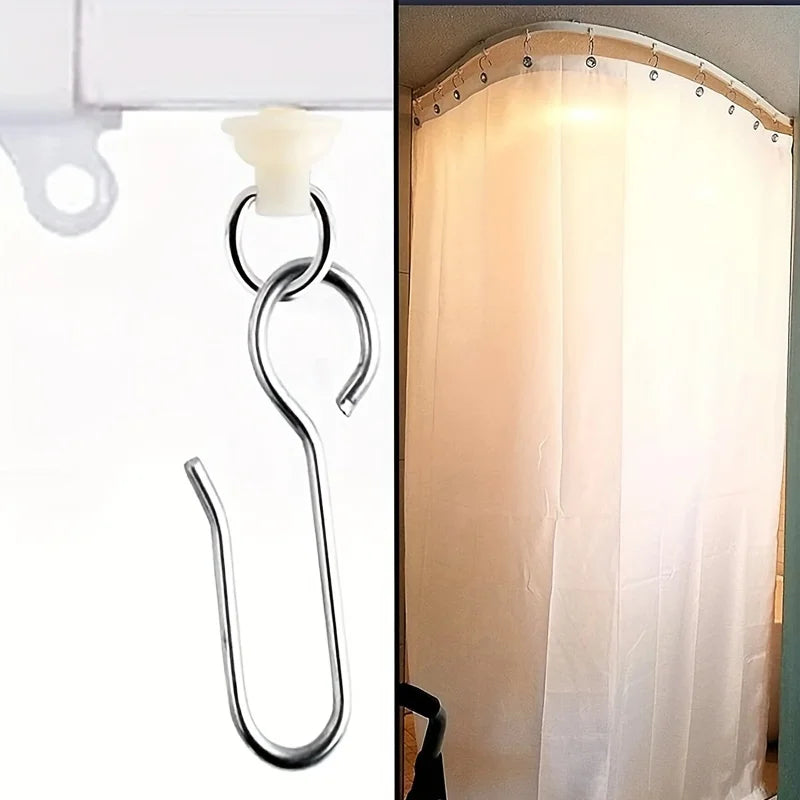 Curtain Pulley Hook Set | Silent Track Roller Accessories Curtain Track Hooks QXL