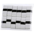 12-Pack PU Racket Overgrip Tape | Anti-Slip Sweat-Absorbing Racket Overgrip Tape QXL White