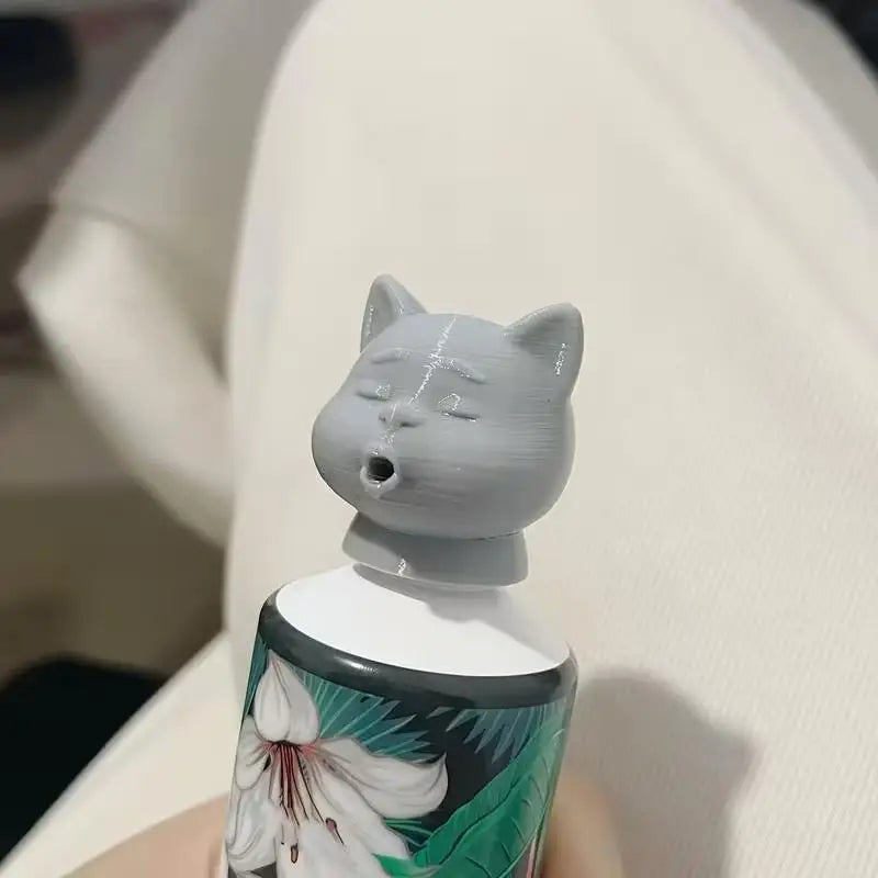 Cat-Shaped Toothpaste Dispenser | Fun Bathroom Gadget 1–3 Pack Toothpaste Dispenser QXL