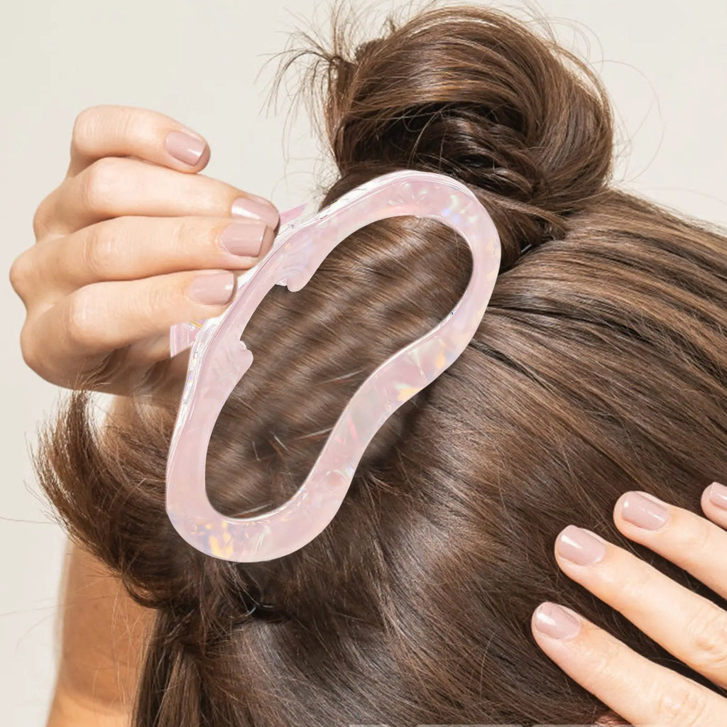 Cloud Shape Hollow Claw Clip | Korean Style Jaw Hair Clip Hair Claw Clip QXL