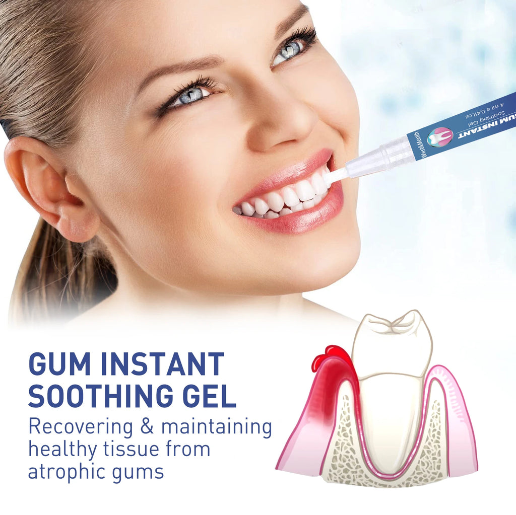 Gum Care & Repair Gel – Deep Clean, Whiten & Protect Gums Gum Care Gel QXL