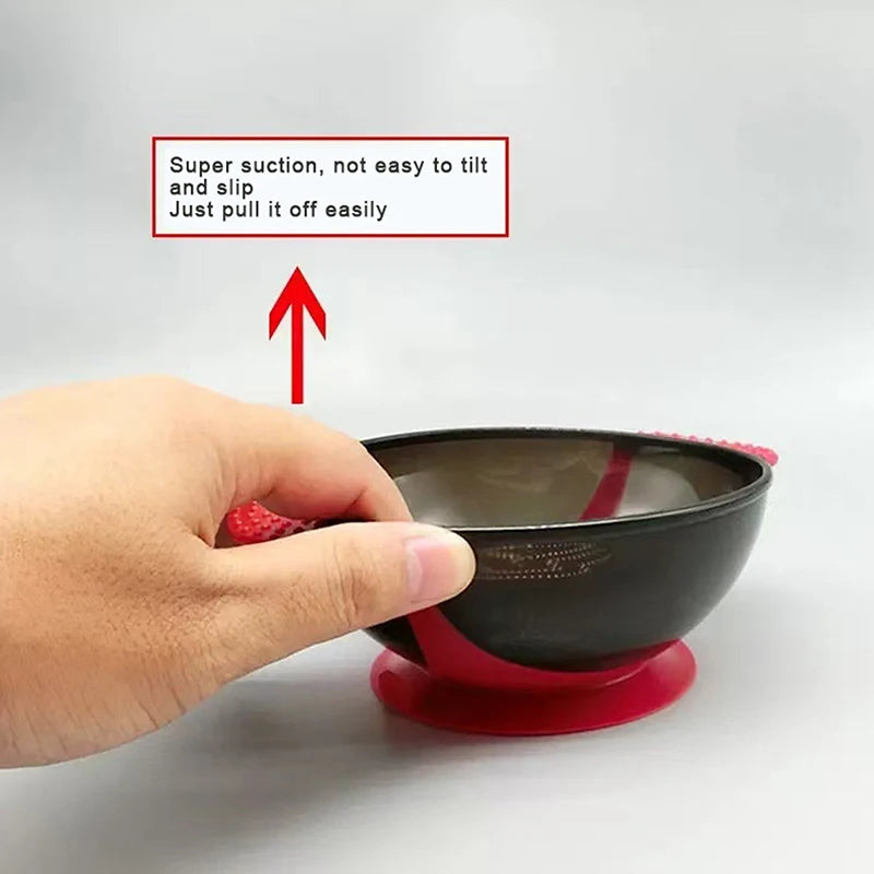 Hair Dye Color Mixing Bowl with Anti-Slip Suction Cup Hair Dye Mixing Bowl QXL