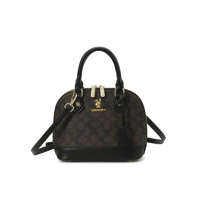 Retro Leather Diaper Bag | Large Crossbody Tote for Moms Diaper Bag Tote QXL