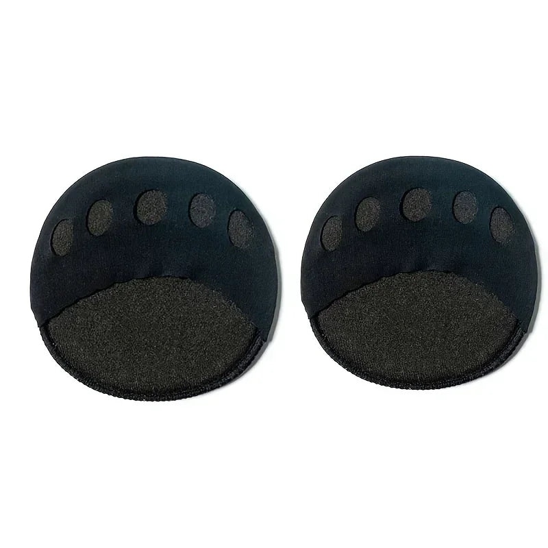 Soft Metatarsal Forefoot Cushion Pads | Non-Slip High Heel Insoles Forefoot Cushion Pads QXL M421 2PC-Black