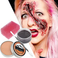 SFX All-in-One Face & Body Paint Kit | 26 Colors + FX Wax SFX Face Paint Kit QXL Skin Wax-4pcs