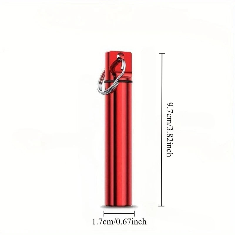 2-Pack Portable Toothpick Holder Case with Keychain Toothpick Holder Case QXL