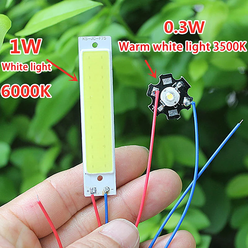 Dual LED Light Module with Switch DC 3.7–5V | DIY Lamp LED Light Module QXL