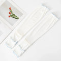 Ice Silk UV Arm Sleeves – Unisex Cooling Sun Cover UV Arm Sleeves QXL White