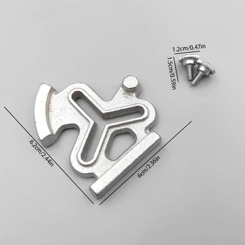 2-Pack 3-Corner Sewing Seam Guide | Stainless Steel Universal Sewing Machine Accessory QXL