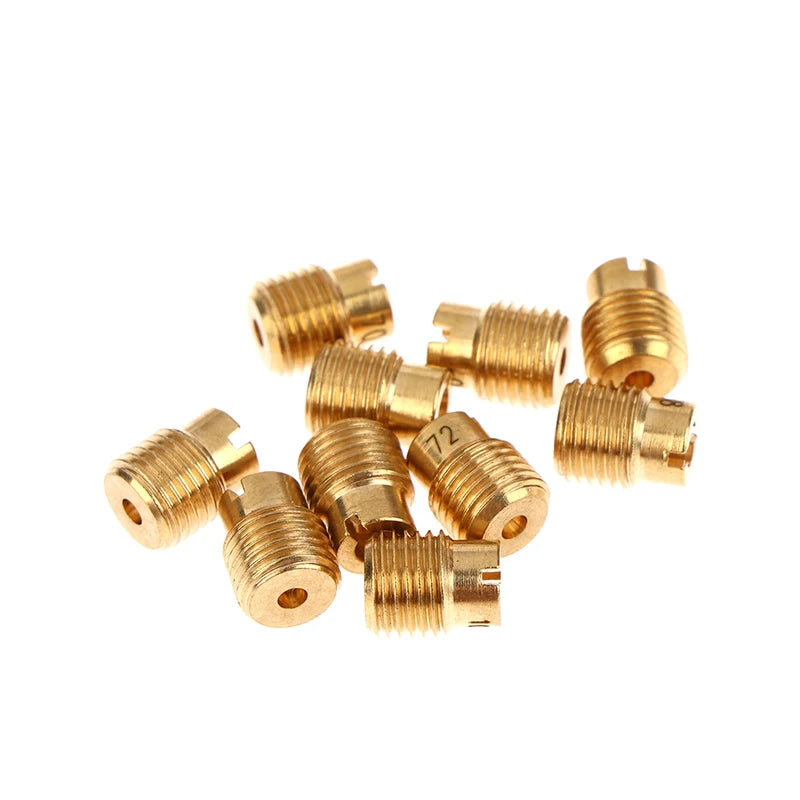 10-Pack Carburetor Main Jets GX140 GX160 GX200 GX390 212cc Carburetor Main Jets QXL