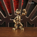 Popeye Sailor Man Brass Statue | Home & Desk Decor Ornament Decorative Figurine QXL 2pcs