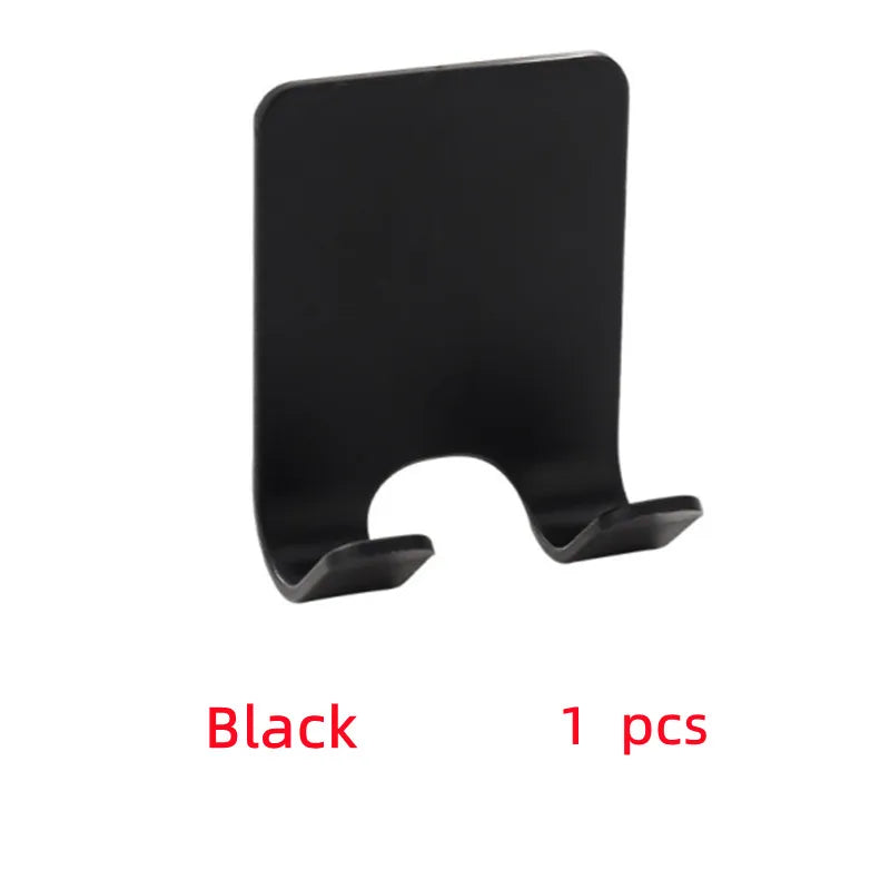 Adhesive Razor & Shaver Holder Hook | Punch-Free Wall Mount Adhesive Wall Hook QXL