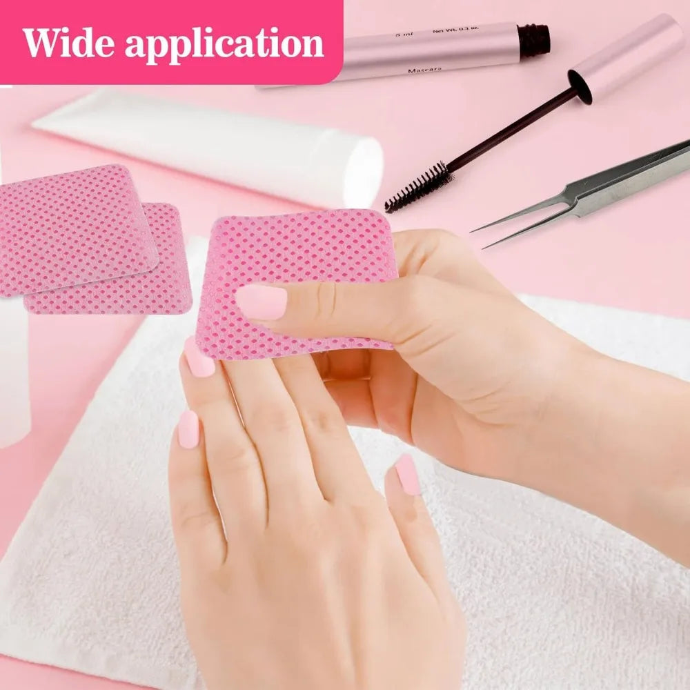 Lint-Free Gel Nail Wipes | Polish Remover Pads 20–300 Pc Nail Remover Wipes QXL