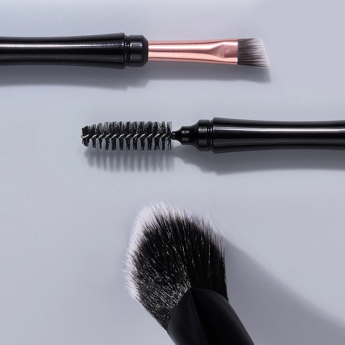 KOSSHOW 2-Pc Concealer, Eyeliner & Lash Brush Set Makeup Brush Set QXL