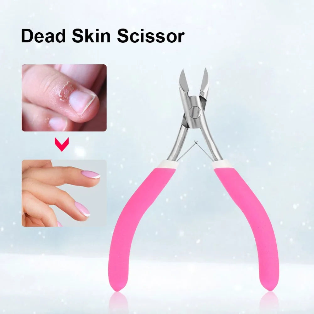 Stainless Steel Cuticle Nipper | Double Spring Nail Trimmer Cuticle Nipper QXL