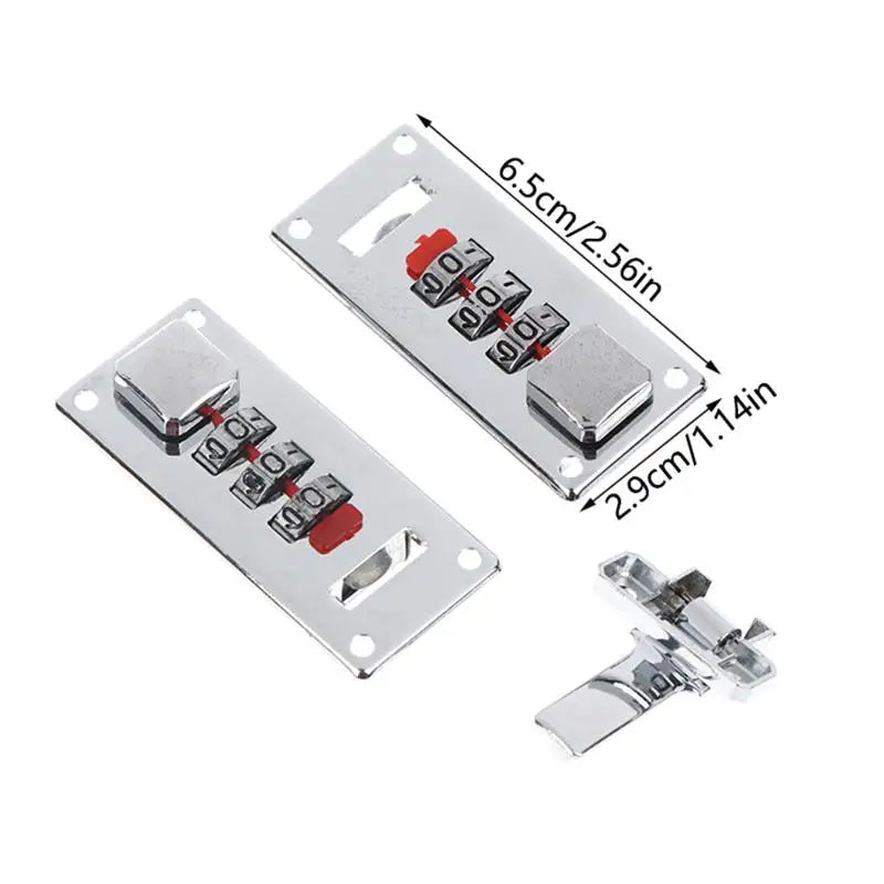 3-Digit Combination Latch Lock for Jewelry & Wood Boxes Combination Latch Lock QXL
