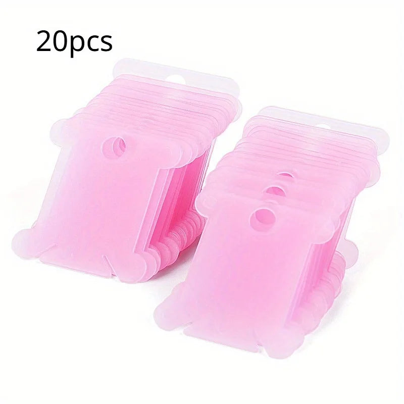 Plastic Cross Stitch Thread Spools | Floss Winding Storage Boards Thread Storage Spools QXL Pink