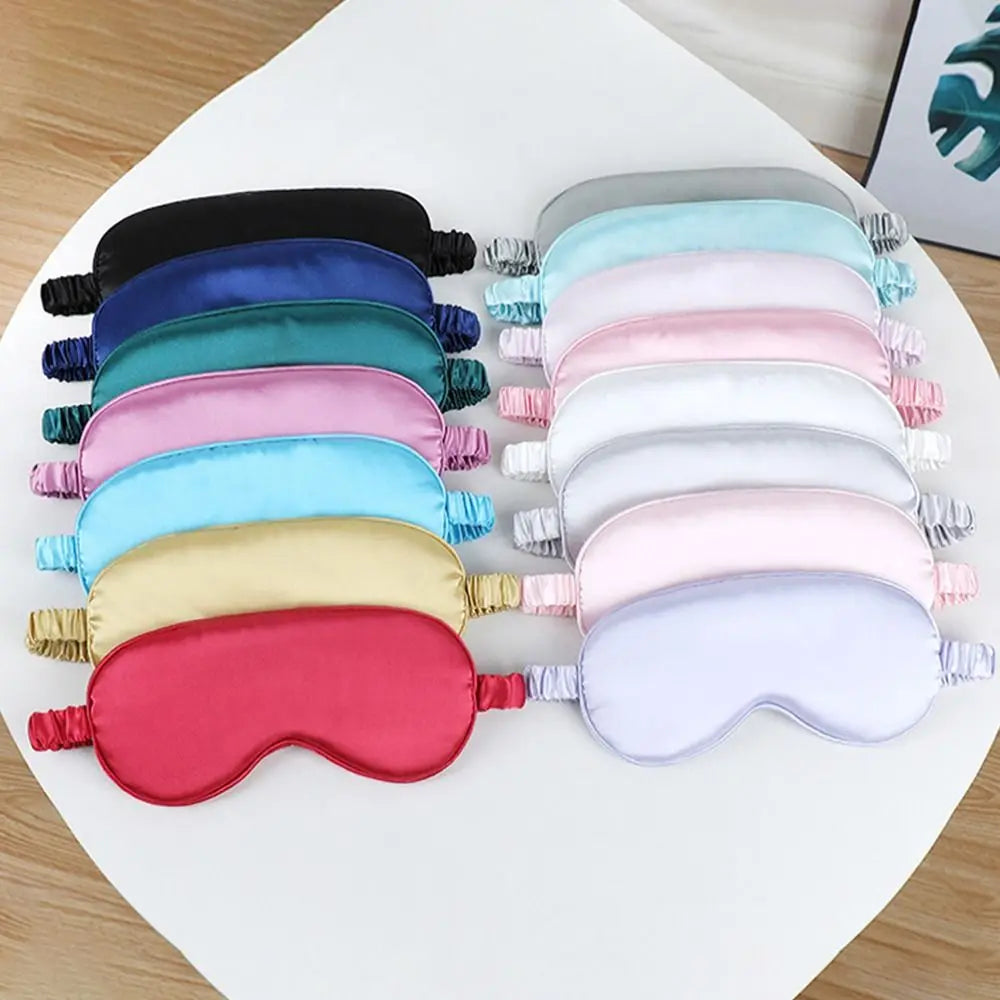 Breathable Silk-Feel Sleep Eye Mask | Multi-Color Shading Sleep Eye Mask QXL