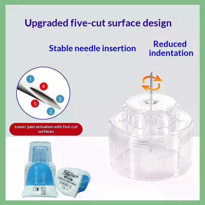7-Pack Insulin Pen Tip Needles 4mm 5mm 6mm | YOVIP Insulin Pen Needles QXL