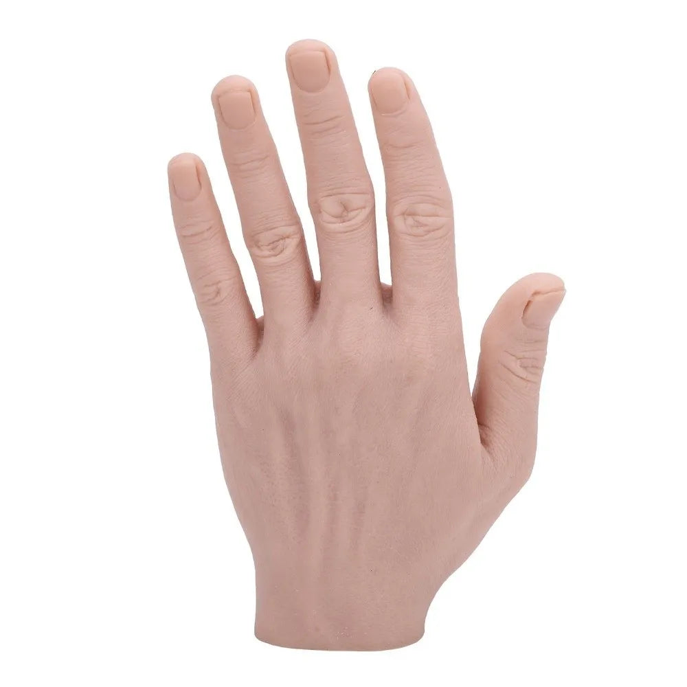 Life-Size Silicone Hand Model for Tattoo & Art Practice Tattoo Practice Hand QXL