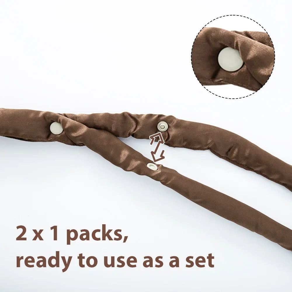 Heatless Curling Rod Headband | Overnight Soft Hair Curlers Heatless Hair Curler QXL
