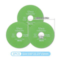 Glass Cutting Disc 100–125mm | Ultra-Thin Angle Grinder Blade Cutting Disc QXL 3Pcs 100mm