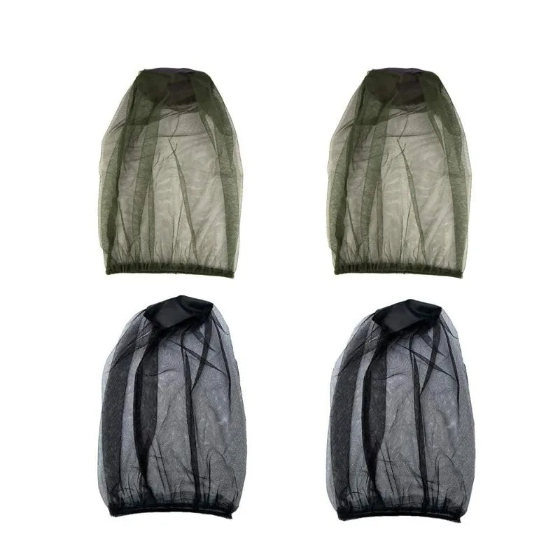 2-Pack Insect Head Net Mesh Mask | Fishing, Camping & Hiking Insect Head Net QXL