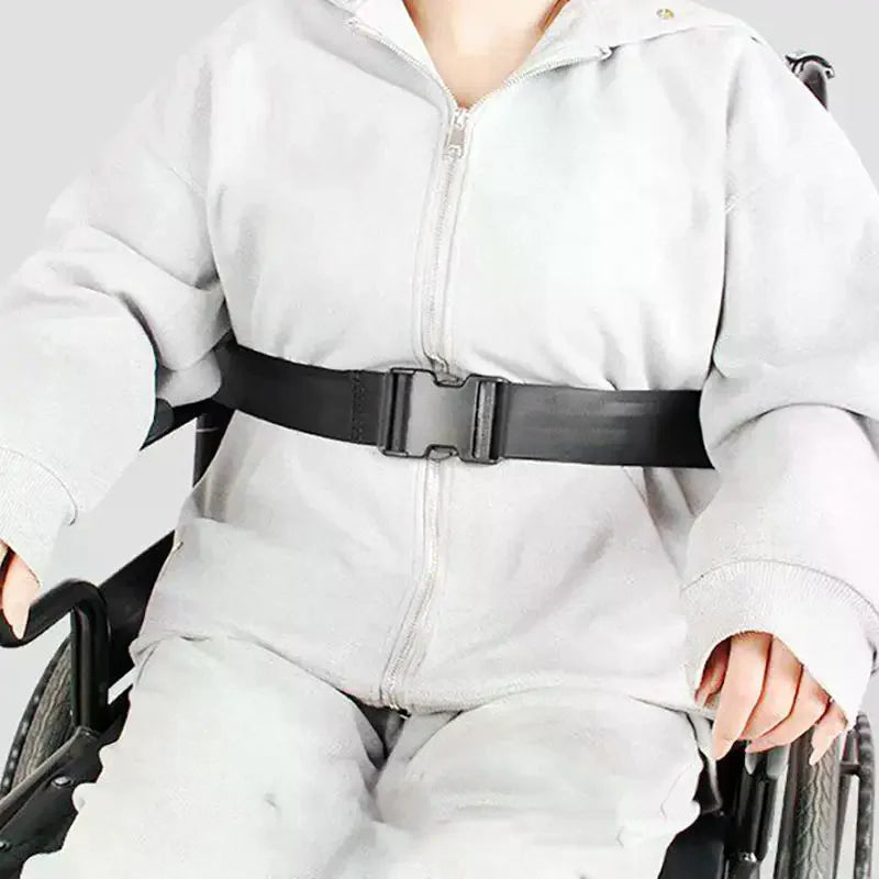 Wheelchair Seat Belt | Adjustable Quick-Release Waist Lap Strap Wheelchair Safety Strap QXL