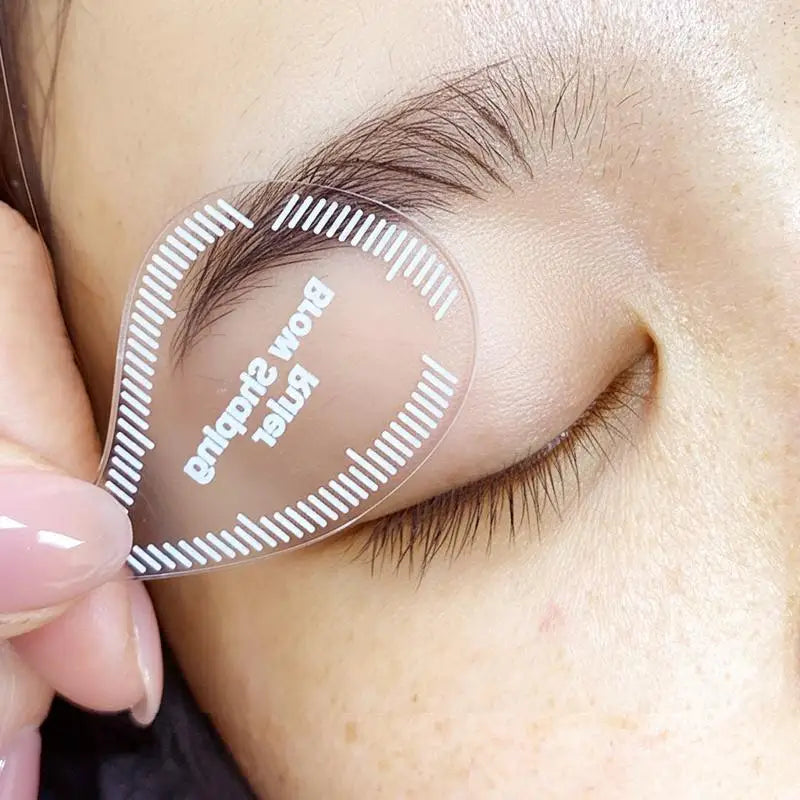 Teardrop Arch Brow Mapping Ruler | PMU Eyebrow Stencil Tool Eyebrow Mapping Tool QXL