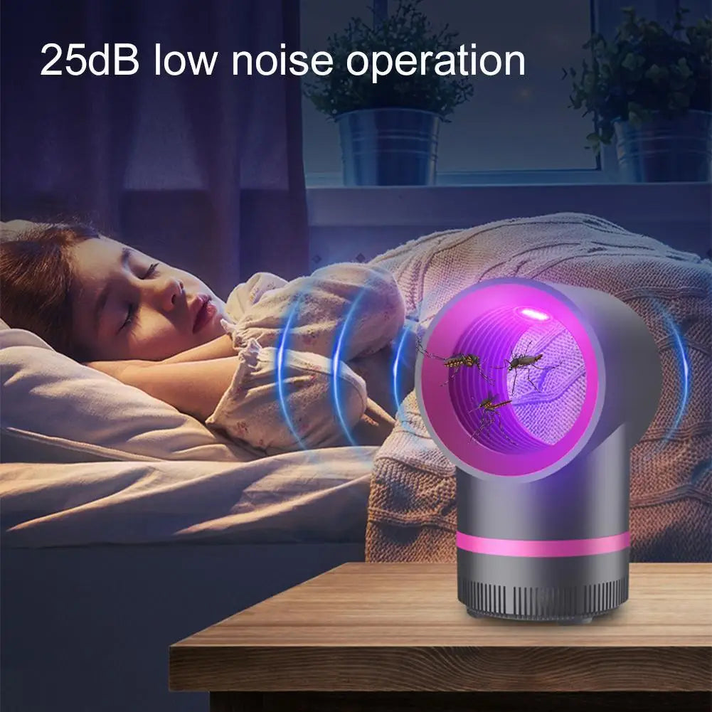 USB Bug Zapper Mosquito Killer Lamp | Quiet Indoor Insect Trap Bug Zapper Lamp QXL