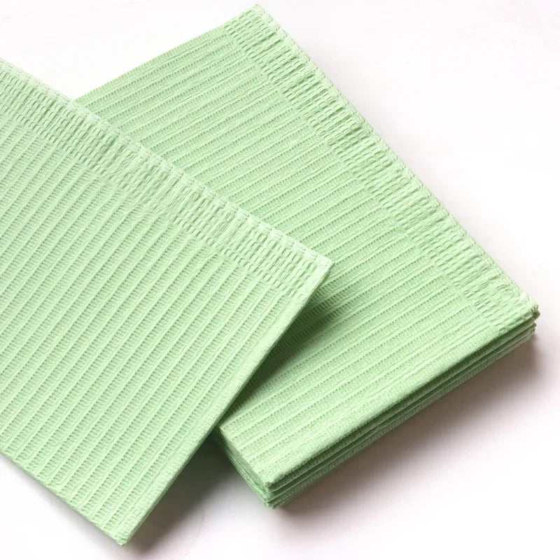 125-Pack Disposable Tattoo Bibs & Table Cover Clean Pads Disposable Tattoo Bibs QXL