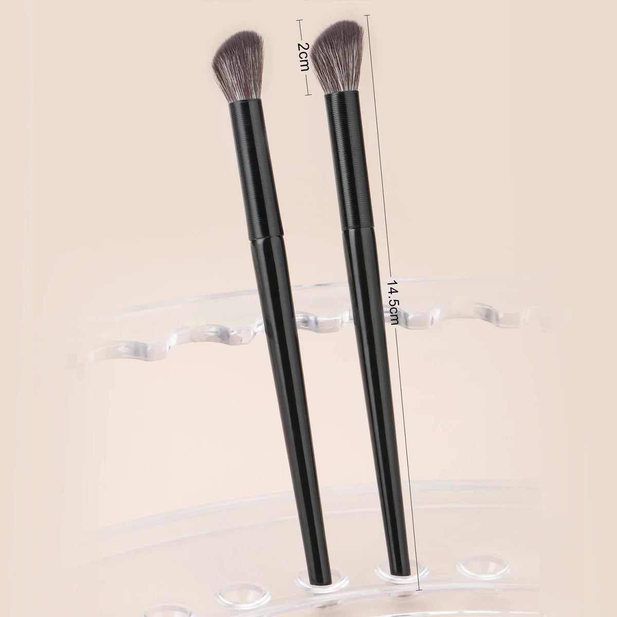 2-Pack Angled Nose Contour Brushes | 3D Nose Shadow Blending Nose Contour Brush QXL