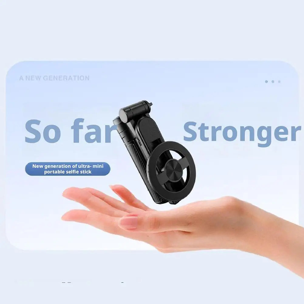 Mini Magnetic Selfie Stick Bluetooth Tripod for MagSafe Magnetic Selfie Stick QXL