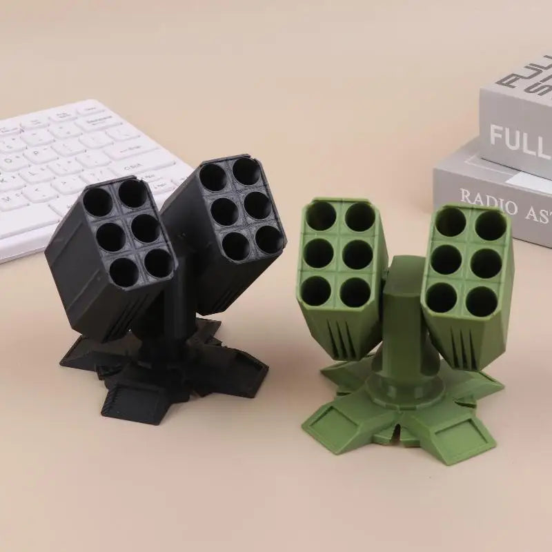 3D Missile Pen Holder | Creative Desktop Organizer Stand Desktop Pen Holder QXL