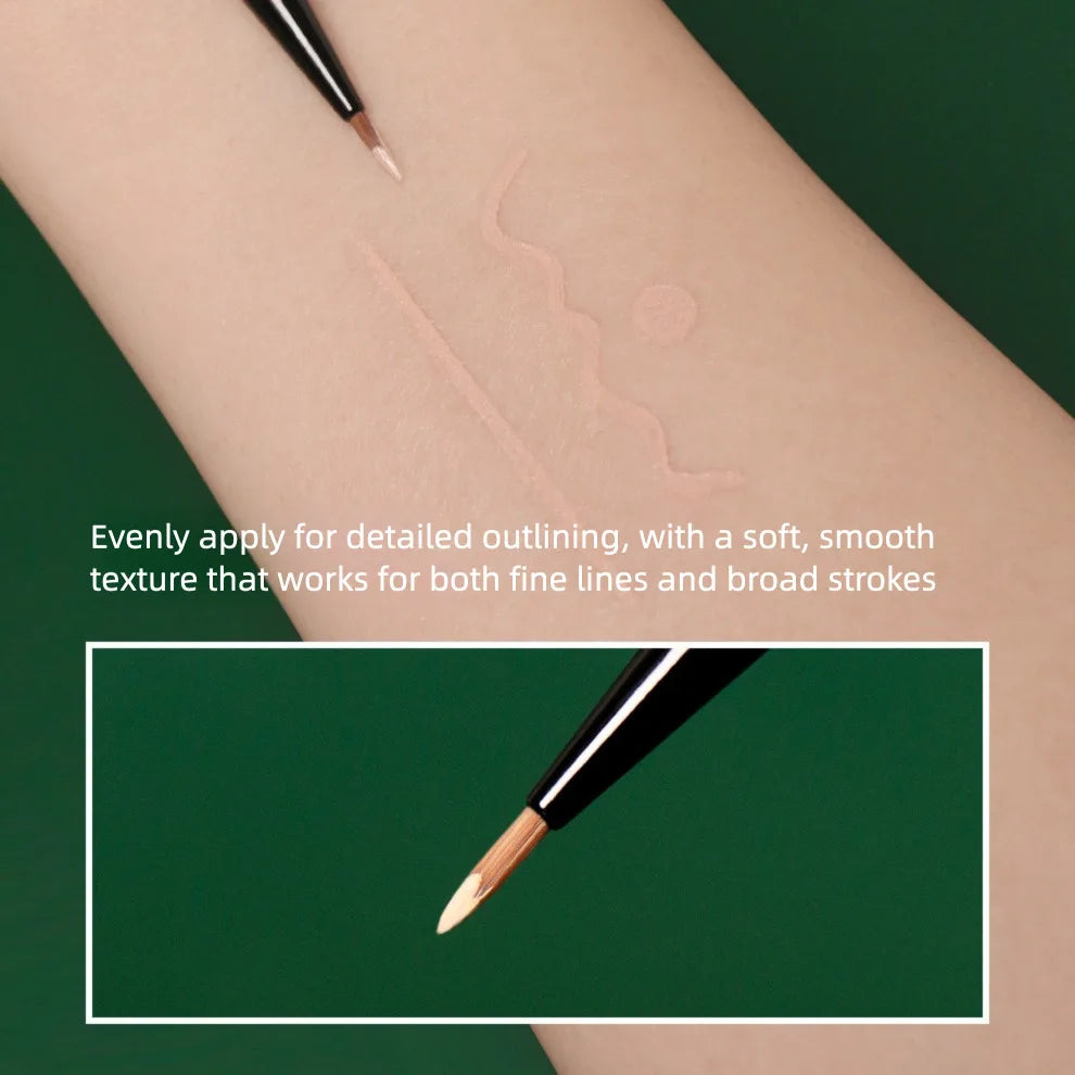 M85 Precision Concealer Brush | Fine Tip, Long Handle Concealer Brush QXL