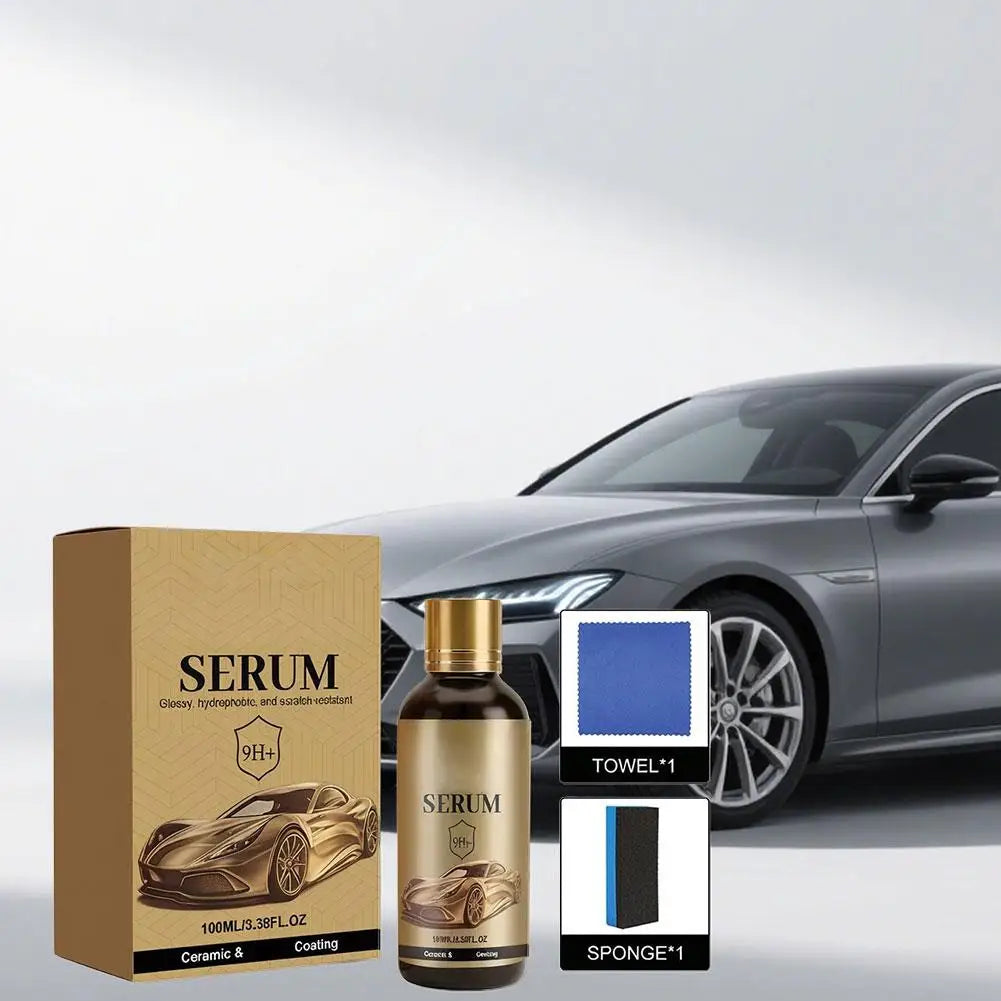 9H Graphene Ceramic Coating Kit | Nano Car Paint Protection Ceramic Coating Kit QXL