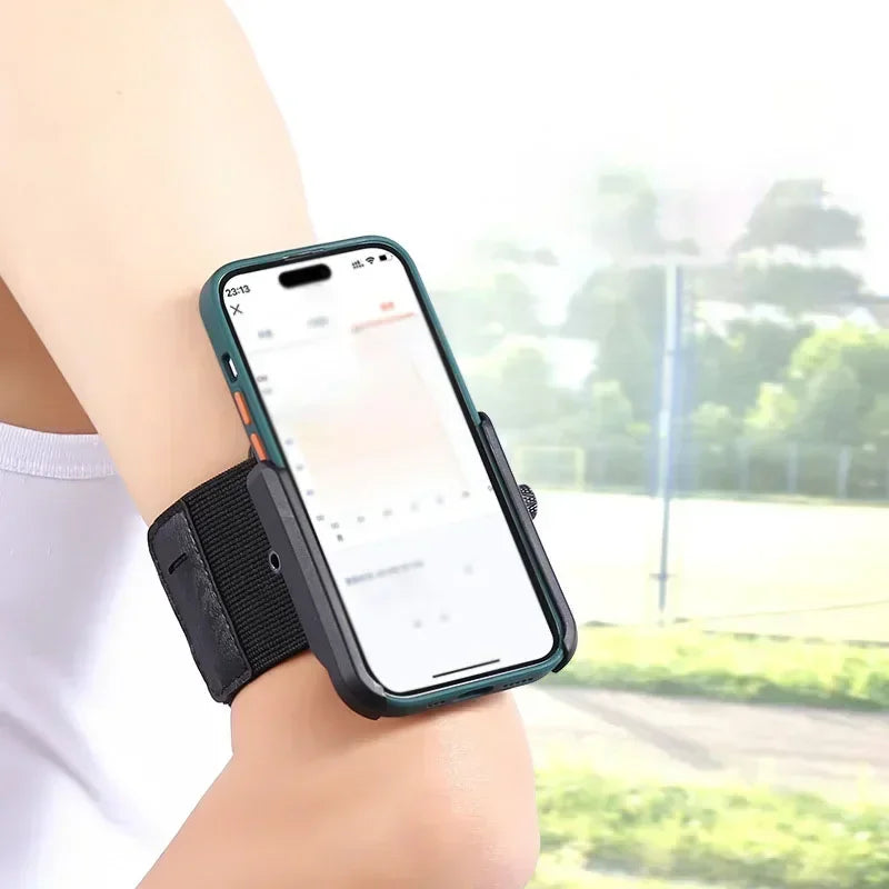 360° Rotating Armband Phone Holder for iPhone & Samsung Phone Armband Holder QXL