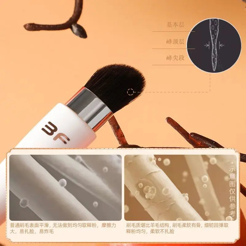 Oblique Eyeshadow Brush | Soft Detail Blending Brush Eyeshadow Brush QXL