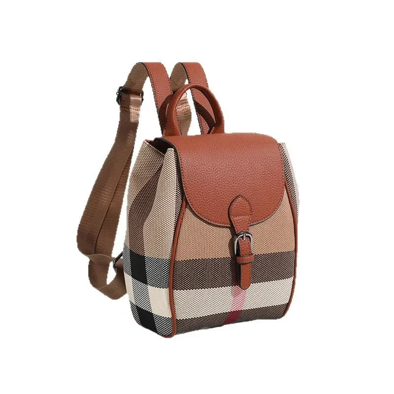 Luxury Vintage Leather Diaper Tote Bag | Large Capacity Diaper Tote Bag QXL