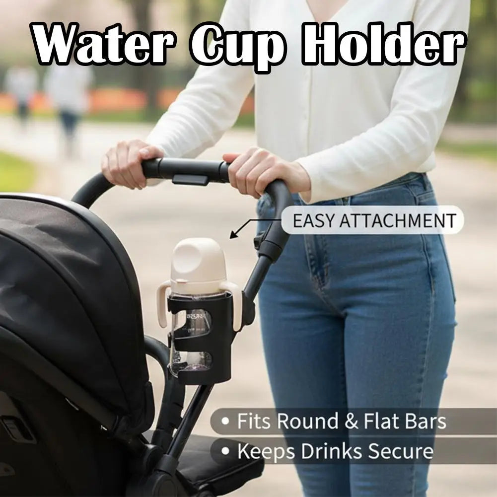 Universal Adjustable Cup Holder for Stroller & Bike | Clamp-On Clamp-On Cup Holder QXL