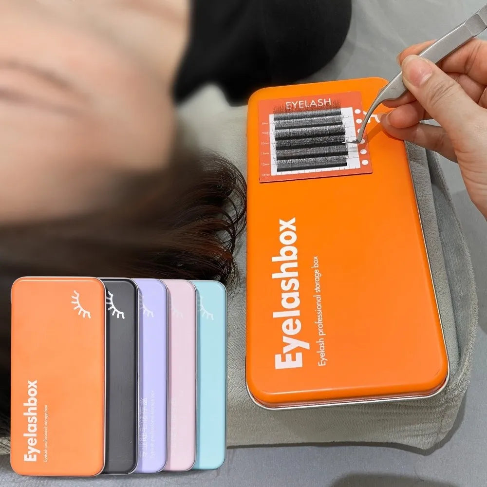 Magnetic Eyelash Storage Box & Display Palette Tray Lash Extension Organizer QXL