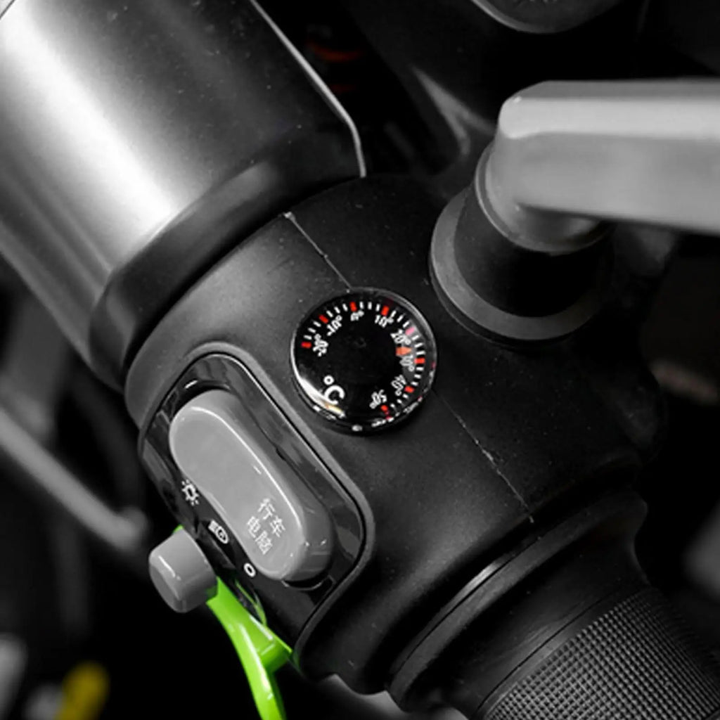 Mini Circular Car Thermometer | Waterproof Dial, High Accuracy Car Dial Thermometer QXL
